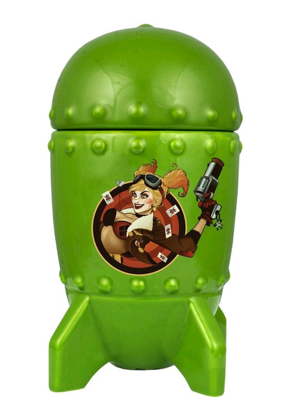 DC Bombshells - Harley Quinn 3D Bombshell Mug with Lid-IKO1218