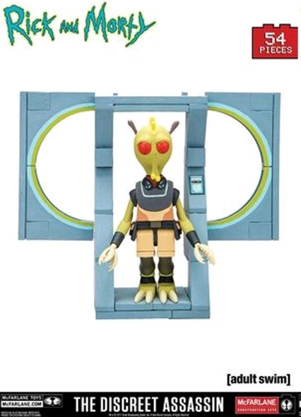 Rick and Morty - Micro Sets Construction Set-The Discreet Assassin-MCF12850