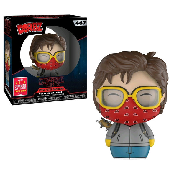 Stranger Things - Steve with Bandana SDCC 2018 US Exclusive Dorbz [RS]-FUN31430