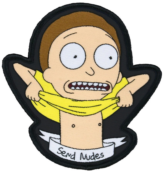 Rick and Morty - Send Nudes Patch-IKO1332