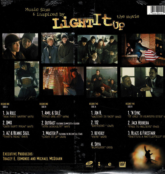 LIGHT IT UP-Original Soundtrack-Beanie Siegel/Amil/AZ/112 Vinyl LP-Brand New-Still Sealed