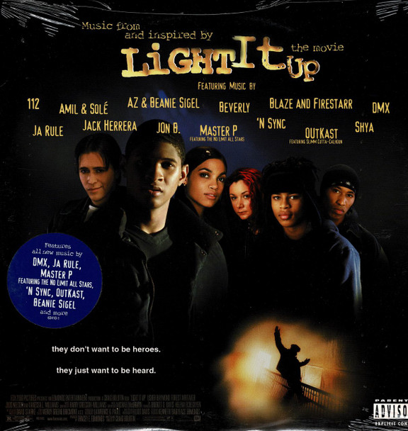 LIGHT IT UP-Original Soundtrack-Beanie Siegel/Amil/AZ/112 Vinyl LP-Brand New-Still Sealed