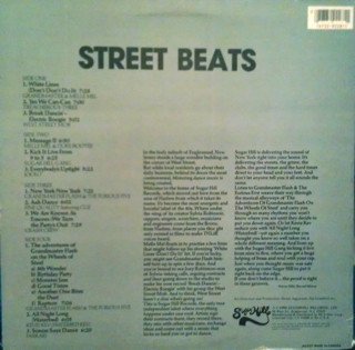 STREET BEAT -(Two Record Set)-Grandmaster Flash / Sugarhill Gang - Vinyl LP-Brand New-Still Sealed-SUH9228