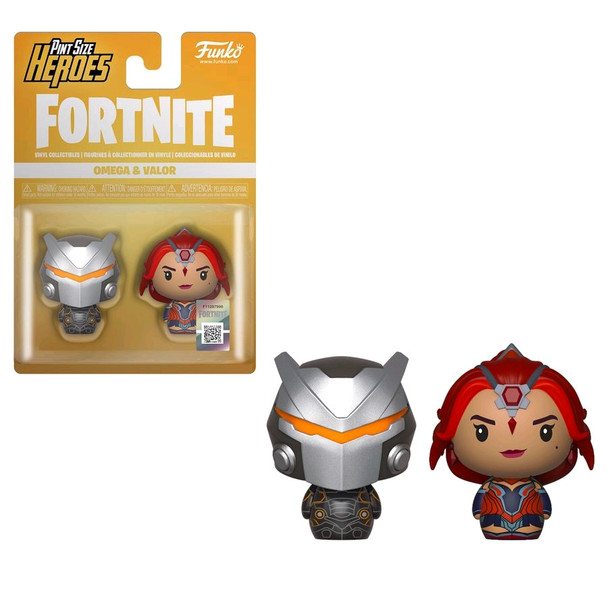 Fortnite - Omega Armour & Valor Pint Size Hero 2-pack-FUN38025