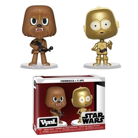 Star Wars - Chewbacca & C-3PO Vynl.-FUN31618