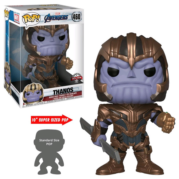Avengers 4: Endgame - Thanos 10" US Exclusive Pop! Vinyl [RS]-FUN37145