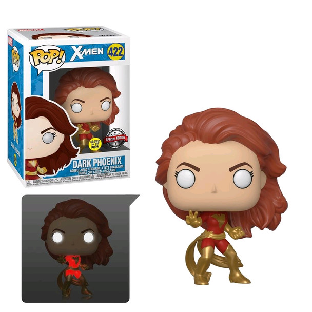 Dark Phoenix - Dark Phoenix Glow US Exclusive Pop! Vinyl [RS]-FUN37230