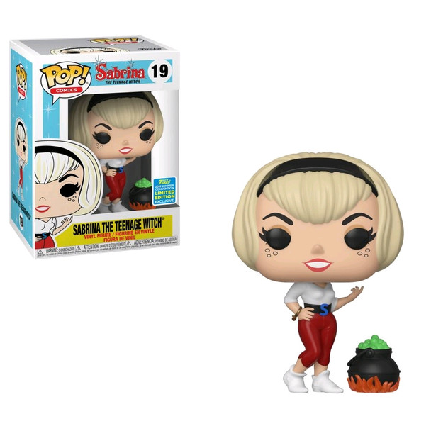Sabrina the Teenage Witch - Sabrina with Cauldron Comic SDCC 2019 US Exclusive Pop! Vinyl [RS]-FUN40196-FUNKO
