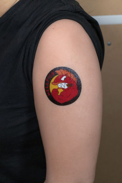 Simpsons - Temporary Tattoo Replica Set-IKO1486-IKON COLLECTABLES