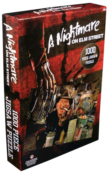 A Nightmare on Elm Street - Freddy Krueger at the Diner 1000 piece Jigsaw Puzzle-IKO1706-IKON COLLECTABLES
