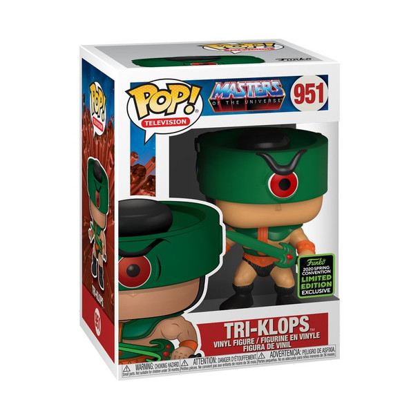 Masters of the Universe - Tri-Klops ECCC 2020 Exclusive Pop! Vinyl [RS]-FUN45988-Funko