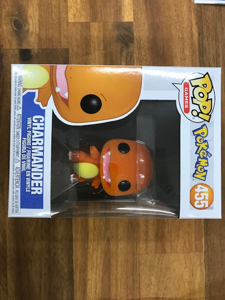 Pokemon - Charmander Flocked ECCC 2020 Pop! Vinyl [No stickers]-FUN45919-Funko
