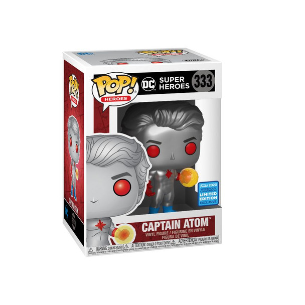 DC Comics - Captain Atom US Exclusive Pop! Vinyl [RS]-FUN46307-FUNKO
