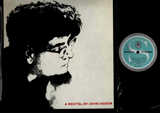 John Ogdon-A Recital By John Ogdon-VINYL LP-USED-Aussie press