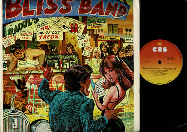 The Bliss Band-Dinner With Raoul-VINYL LP-USED-Aussie press
