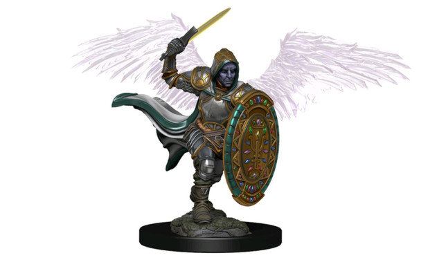 Dungeons & Dragons - Premium Aasimar Male Paladin Miniature-WZK93007-WIZKIDS GAMES