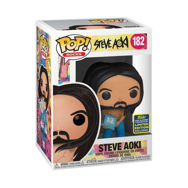 Steve Aoki - Steve Aoki SDCC 2020 US Exclusive Pop! Vinyl-FUN48913-FUNKO