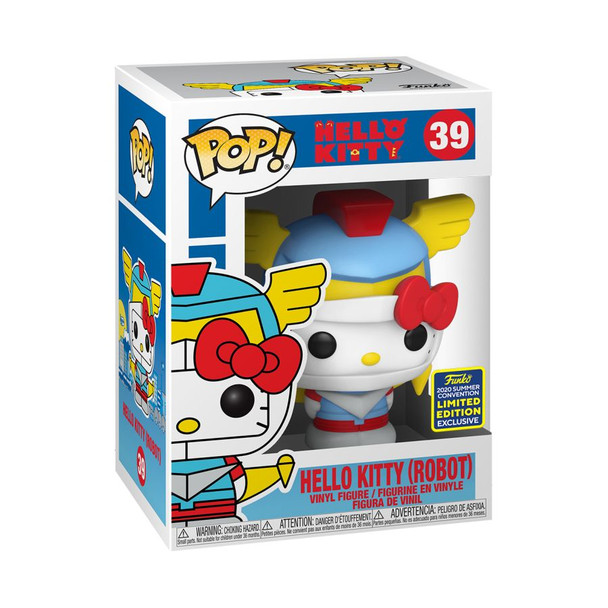 Hello Kitty - Robot Kitty SDCC 2020 US Exclusive Pop! Vinyl-FUN49498-FUNKO