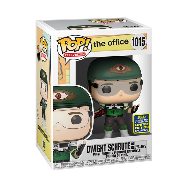 The Office - Dwight Schrute as Recyclops v2 SDCC 2020 US Exclusive Pop! Vinyl-FUN47883-FUNKO