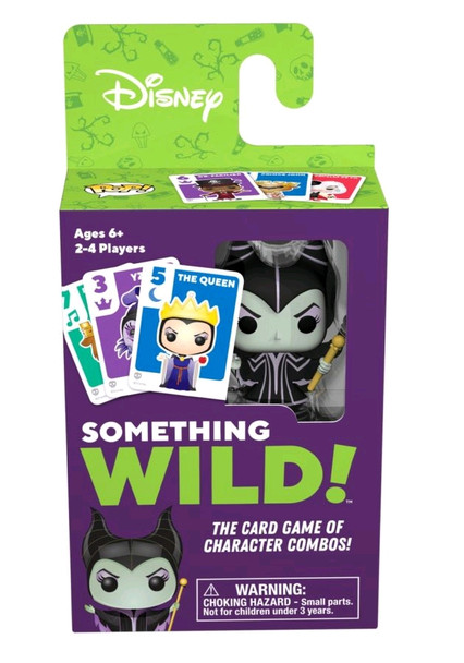 Disney Villains - Something Wild Card Game-FUN49356