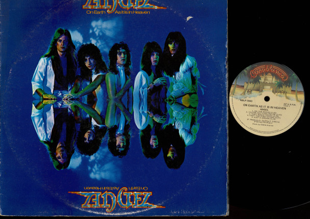 Angel -On Earth As It Is In Heaven-VINYL LP-USED-Aussie press
