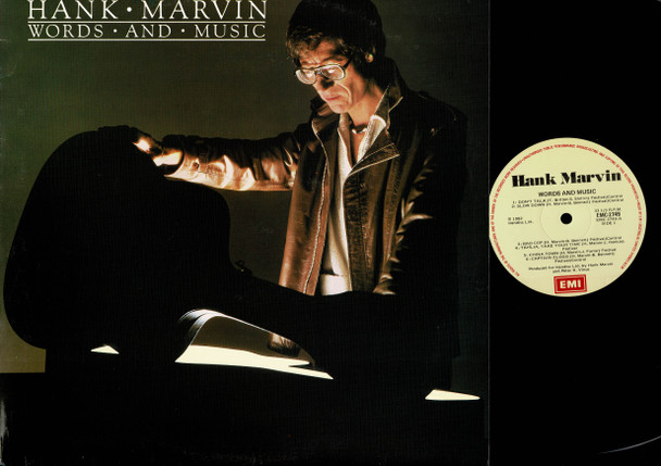 Hank Marvin-Words And Music-VINYL LP-USED-Aussie press-LP_1073