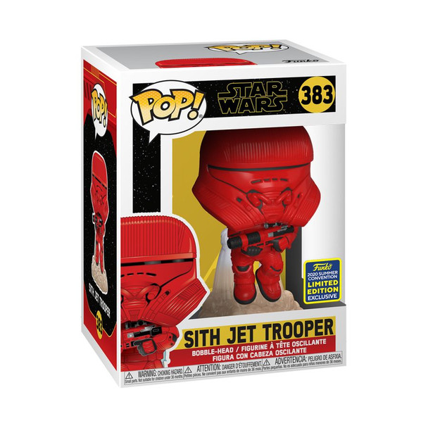 Star Wars - Sith Trooper Flying ep IX Rise of Skywalker SDCC 2020 US Exclusive Pop! Vinyl [RS]-FUN48904-Funko