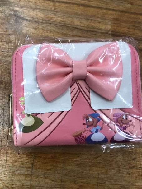 Cinderella - Bow 70th Anniversary Purse-LOUWDWA1507-LOUNGEFLY