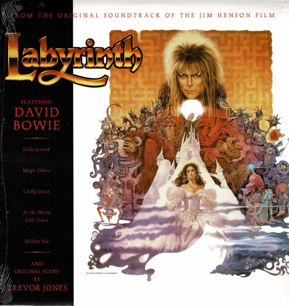 DAVID BOWIE-Labyrinth (Soundtrack) Vinyl LP-Brand New-Still Sealed