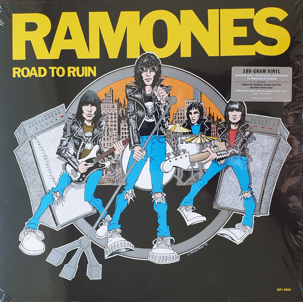 RAMONES-Road To Ruin (180g remastered) Vinyl LP-Brand New-Still Sealed
