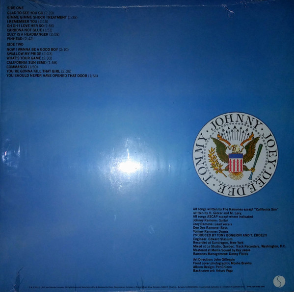 RAMONES-Leave Home (180 Gram) Vinyl LP-Brand New-Still Sealed-SC