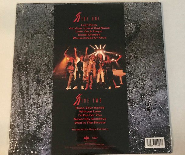 BON JOVI-Slippery When Wet Vinyl LP-Brand New-Still Sealed