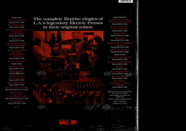 ELECTRIC PRUNES-Singles 1966-1969 (2 LP's) Vinyl LP-Brand New-Still Sealed-REPR5523