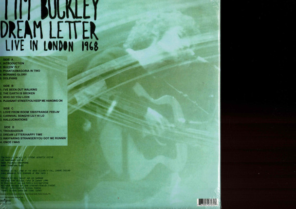 TIM BUCKLEY-Dream Letter (2 LP's) Vinyl LP-Brand New-Still Sealed-MANIF40703