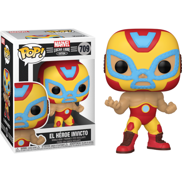 Iron Man - Luchadore Iron Man Pop! Vinyl-FUN53871-FUNKO