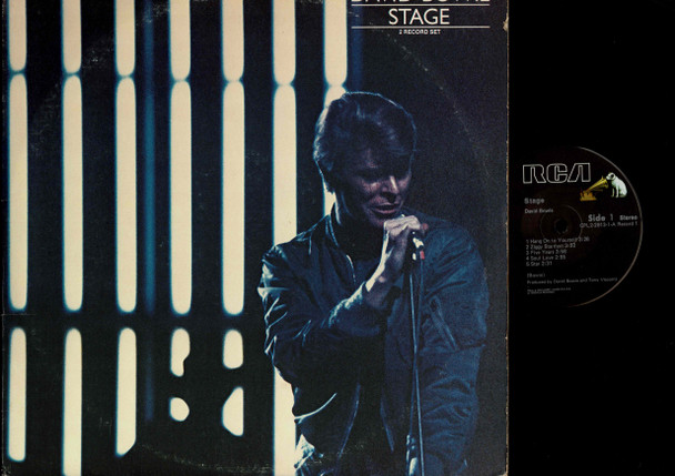David Bowie-Stage-VINYL LP-USED-US press-RELP_1380