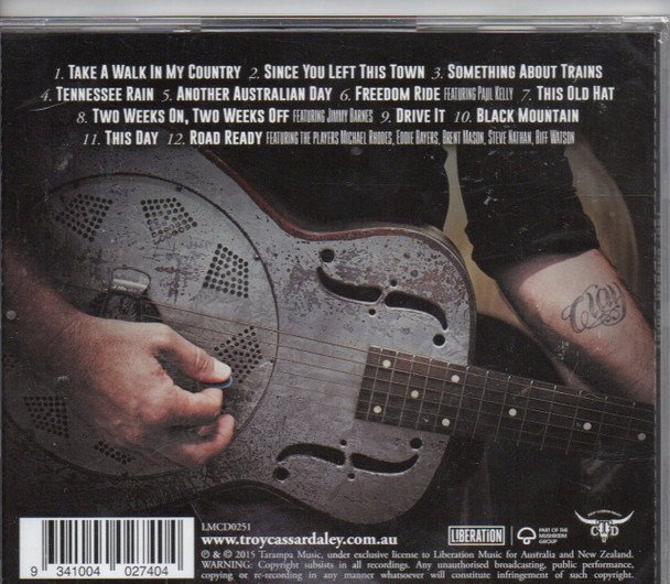 CASSAR-DALEY, TROY-Freedom Ride CD-Brand New-Still Sealed