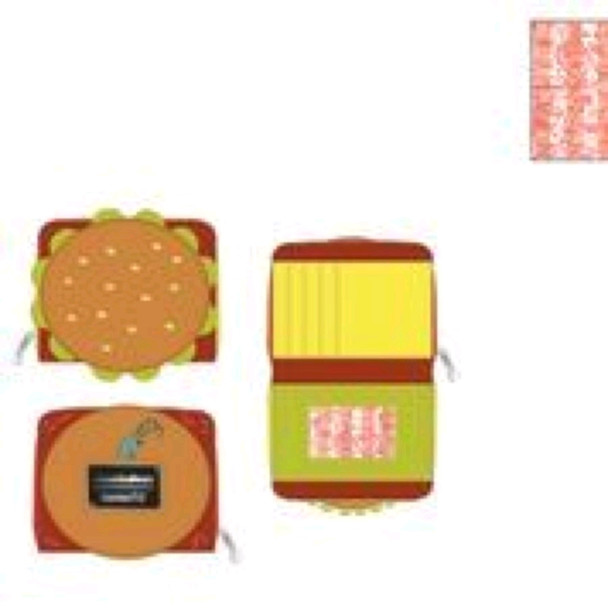 Mickey Mouse - Sweets Flap Purse-LOUWDWA1551-LOUNGEFLY