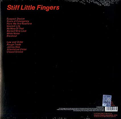 STIFF LITTLE FINGERS-Inflammable Material-Vinyl Lp-Brand new/Still Sealed-LAS_125