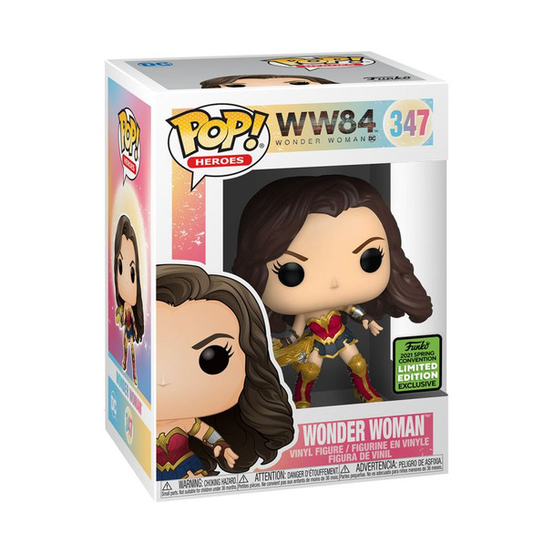 Wonder Woman - Wonder Woman with Tiara Boomerang ECCC 2021 US Exclusive Pop! Vinyl [RS] -FUN48547-FUNKO
