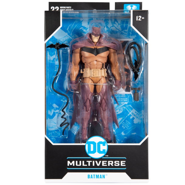 Batman - White Knight Batman Red Cover Variant 7" Action Figure-MCF15138-MCFARLANE TOYS