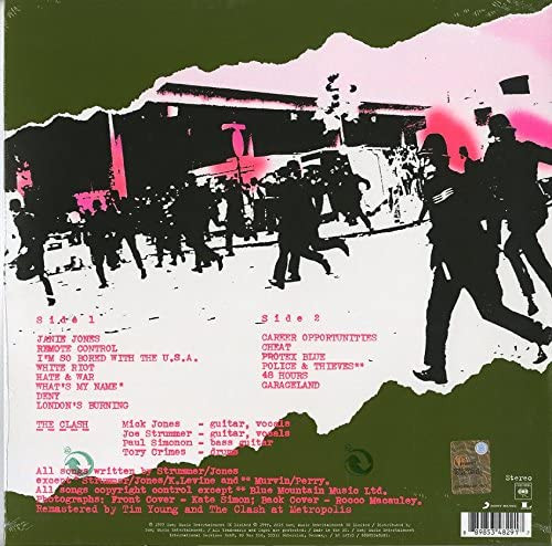 CLASH-The Clash-VINYL LP-Brand New-Still Sealed-LAS_192