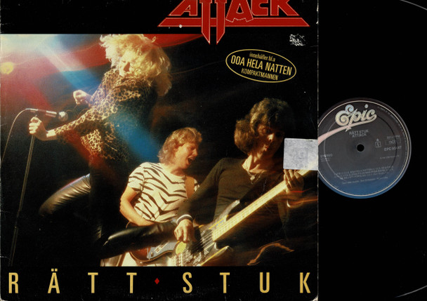 Attack-Ratt Stuk-VINYL LP-USED-RELP_1382