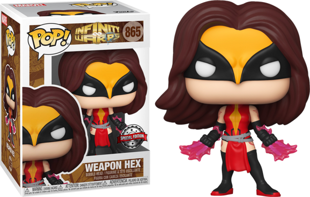 Infinity Warps - Weapon Hex US Exclusive Pop! Vinyl [RS]-FUN54622-FUNKO
