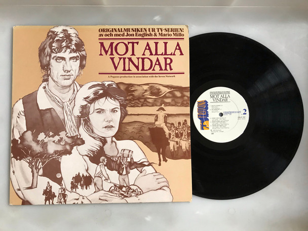 Jon English & Mario Millo-Mot Alla Vindar-VINYL LP-EU press-USED-RELP_1549
