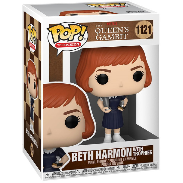 Queen's Gambit - Beth Harmon with Trophies Pop! Vinyl-FUN57690-FUNKO