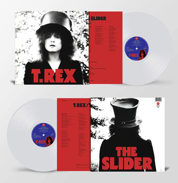 T.REX-The Slider (Clear Vinyl)--Vinyl LP-Brand New/Still Sealed-_LAS1043