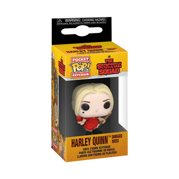 The Suicide Squad - Harley Quinn Dress Pocket Pop! Keychain-FUN56007-FUNKO