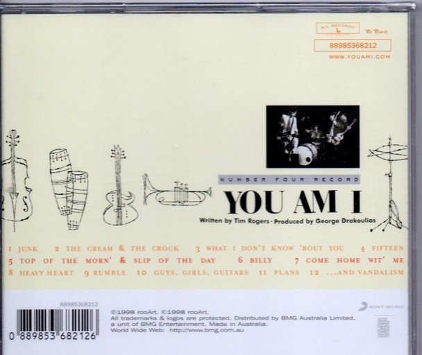 YOU AM I-#4 Record (Gold Series)-CD-Brand New-Still Sealed