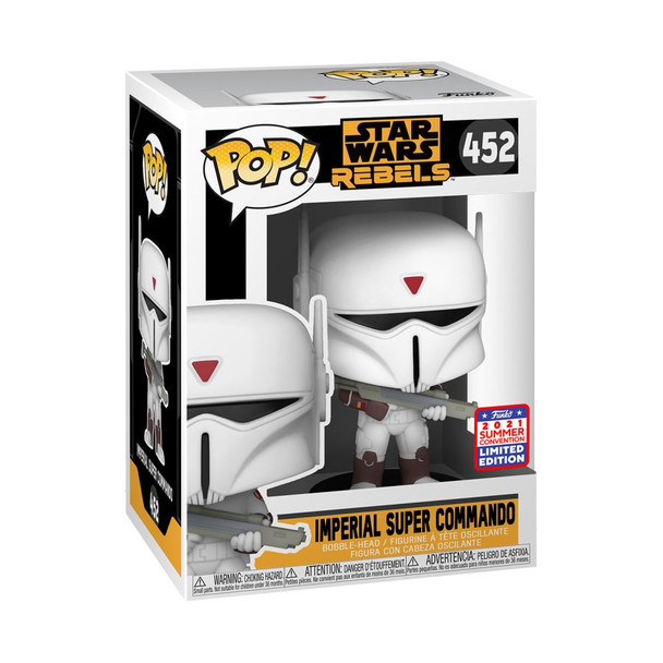 Star Wars: Rebels - Imperial Super Commando SDCC 2021 US Exclusive Pop! Vinyl [RS]-FUN55911-FUNKO
